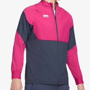 NEW Nike F.C. AWF Track Jacket Men’s Large Blue Full Zip CW5499-437 MSRP $90